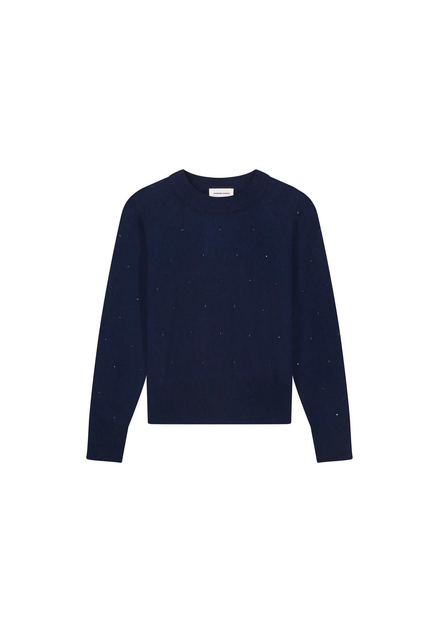 Lidi Rhinestone Pullover After Midnight Blue