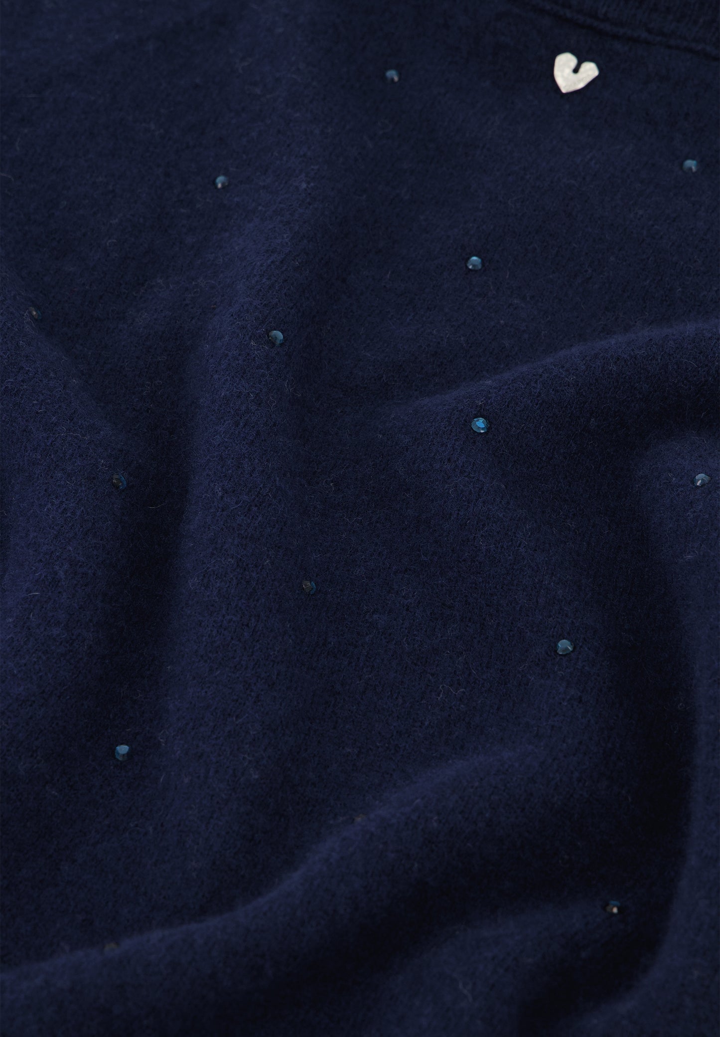 Lidi Rhinestone Pullover After Midnight Blue
