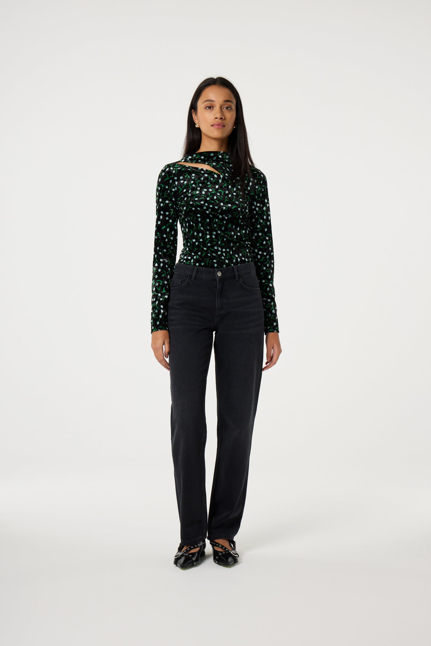 Blake Loose Tapered Jeans Black