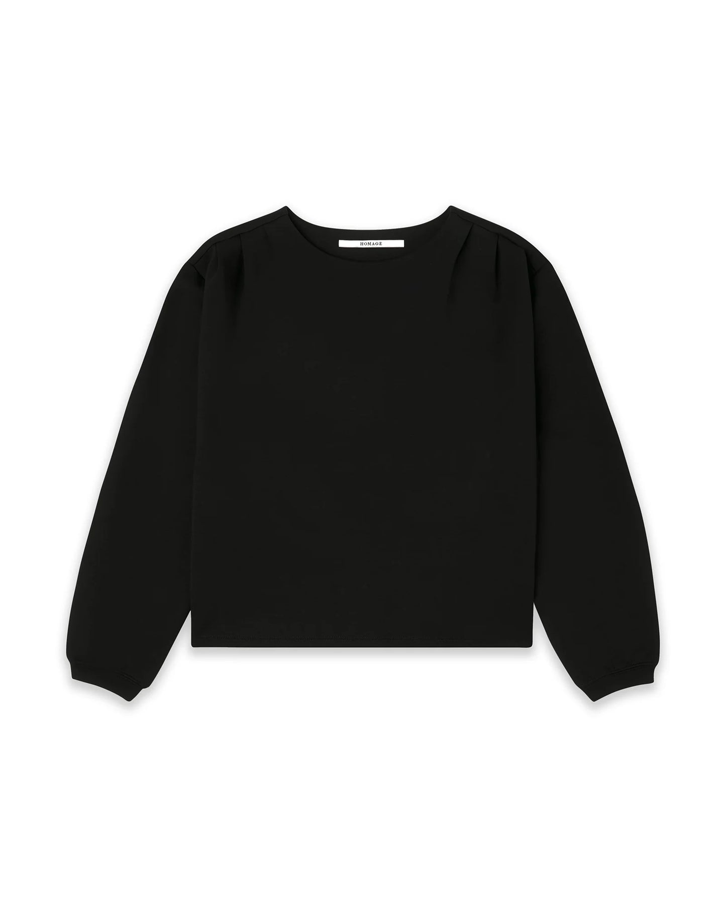 Longsleeve Sweater With Shoulder Pleats