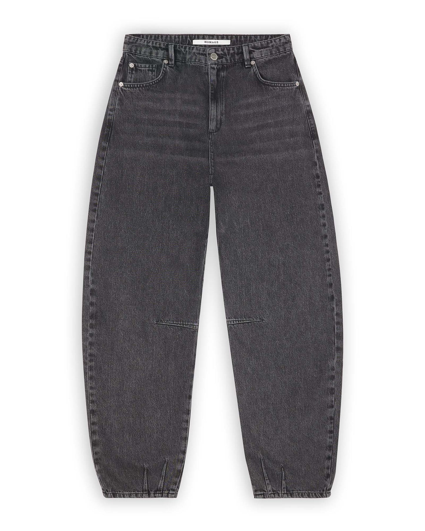 Amber Balloon Jeans Black