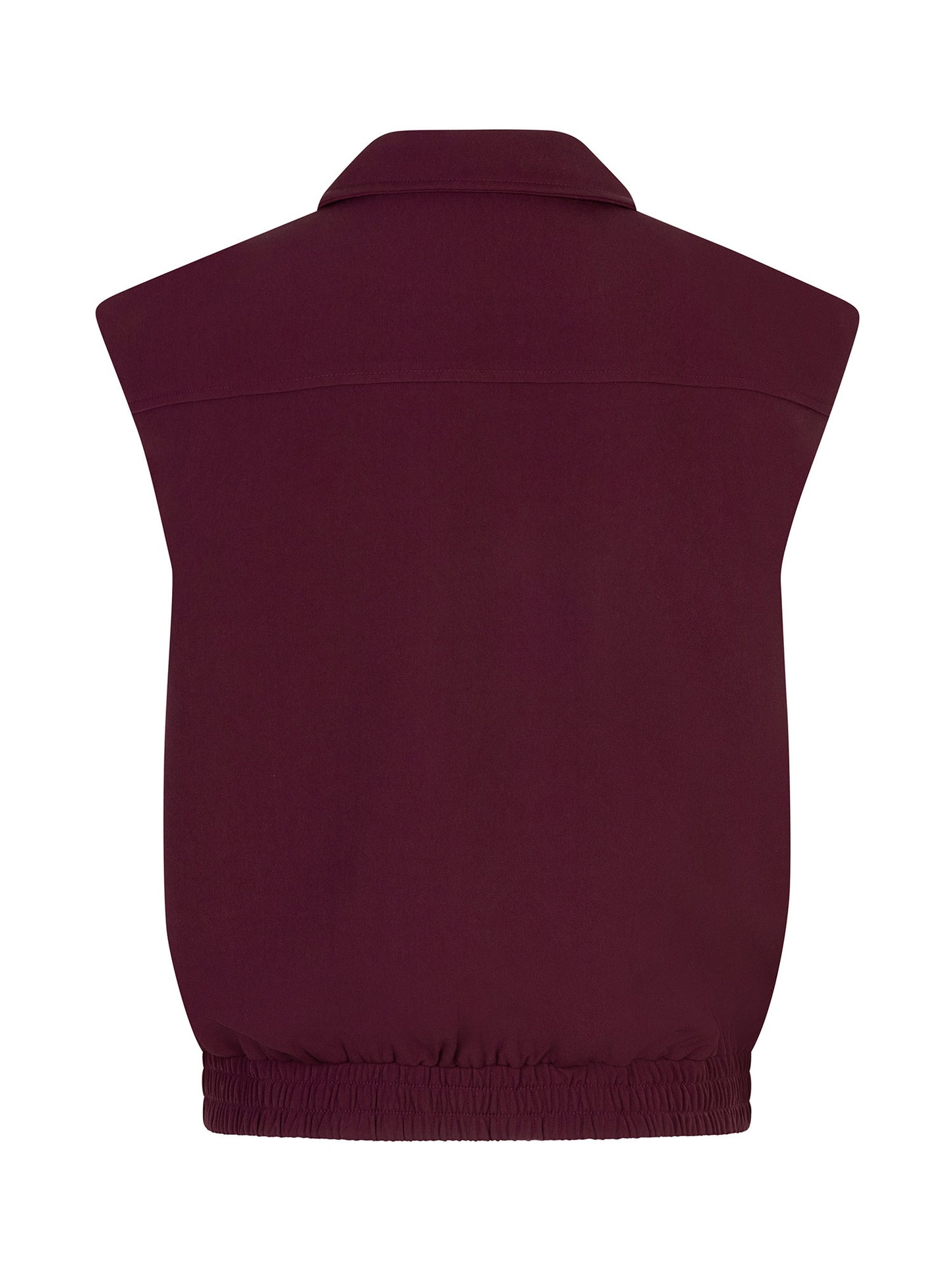 Gilet Danielle Burgundy
