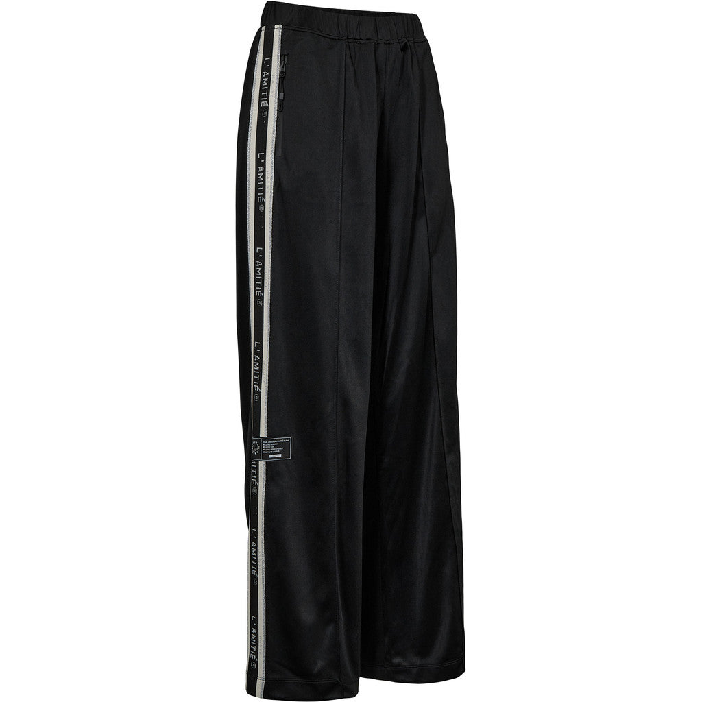Baggy Lurex Logo Track Pant