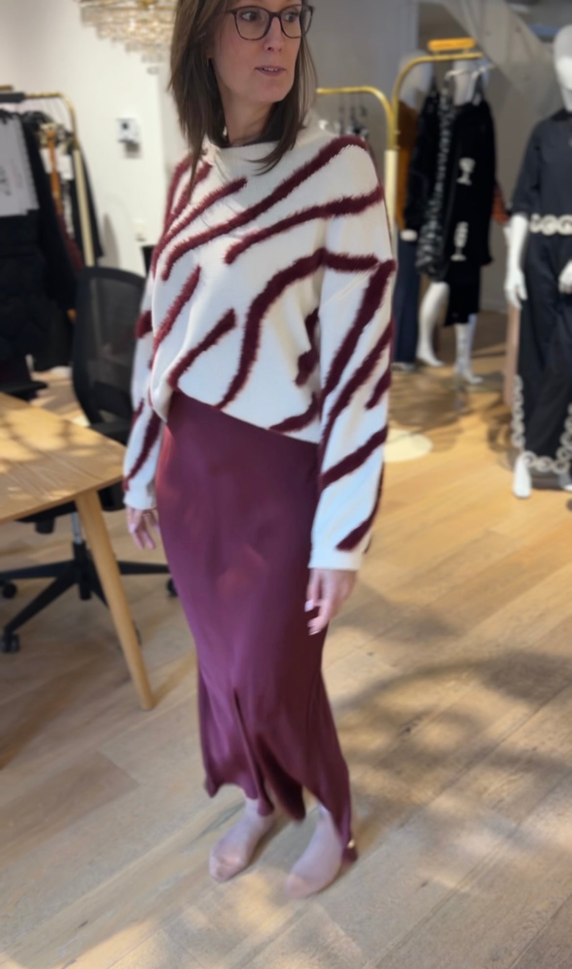 Zebra Pullover