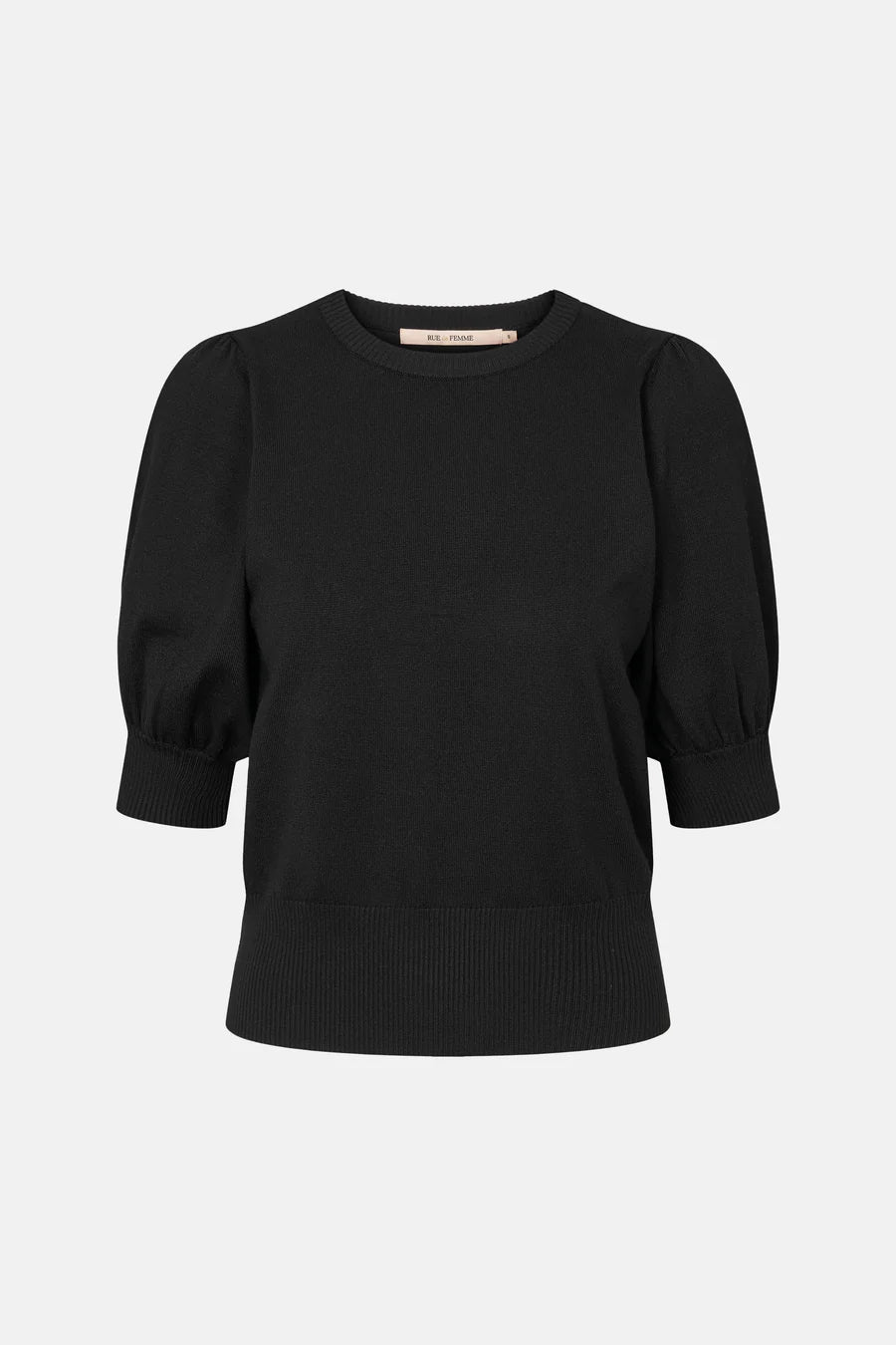 Softy Sorrel Knit Black