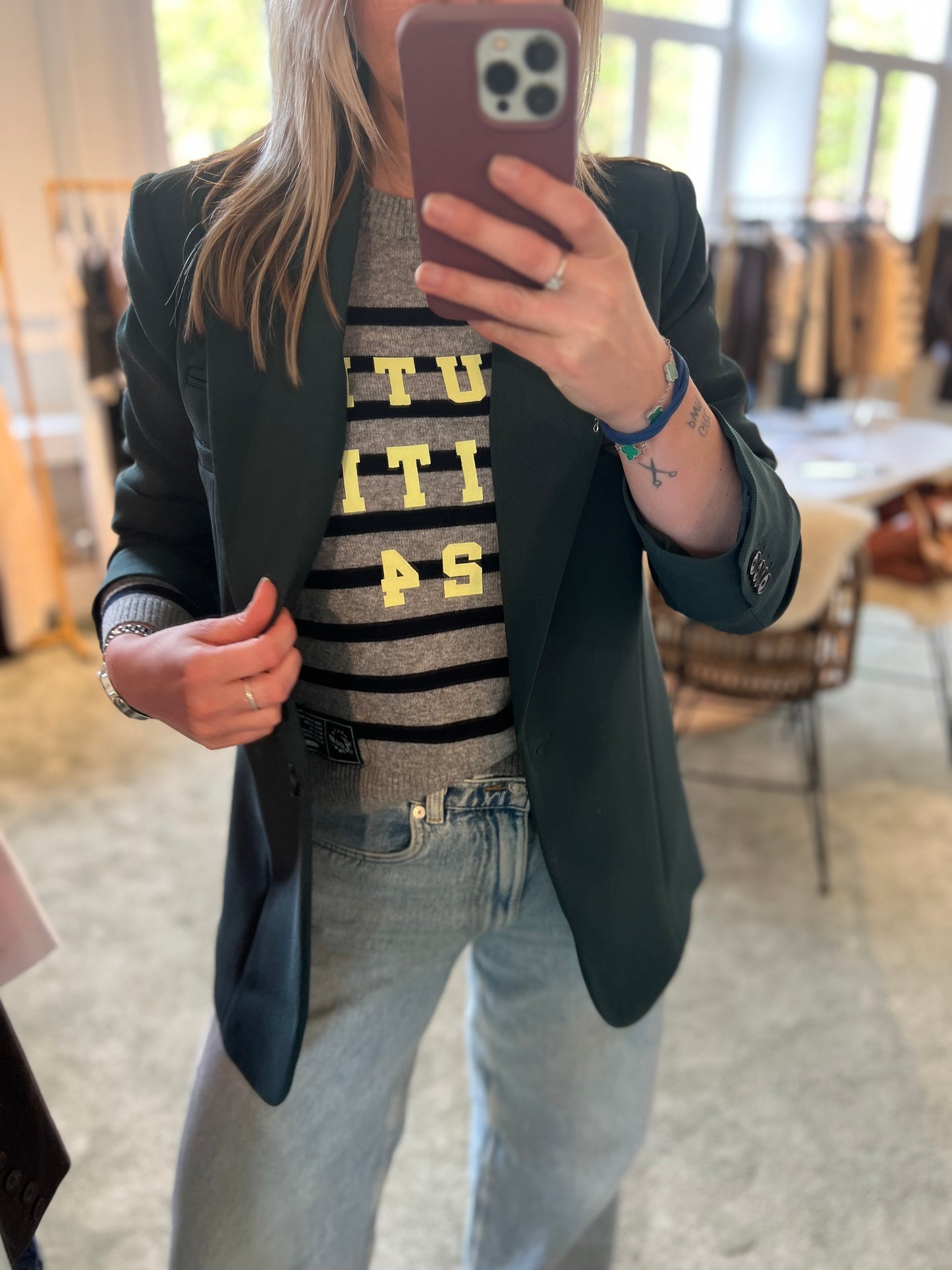 Emerald Single Blazer