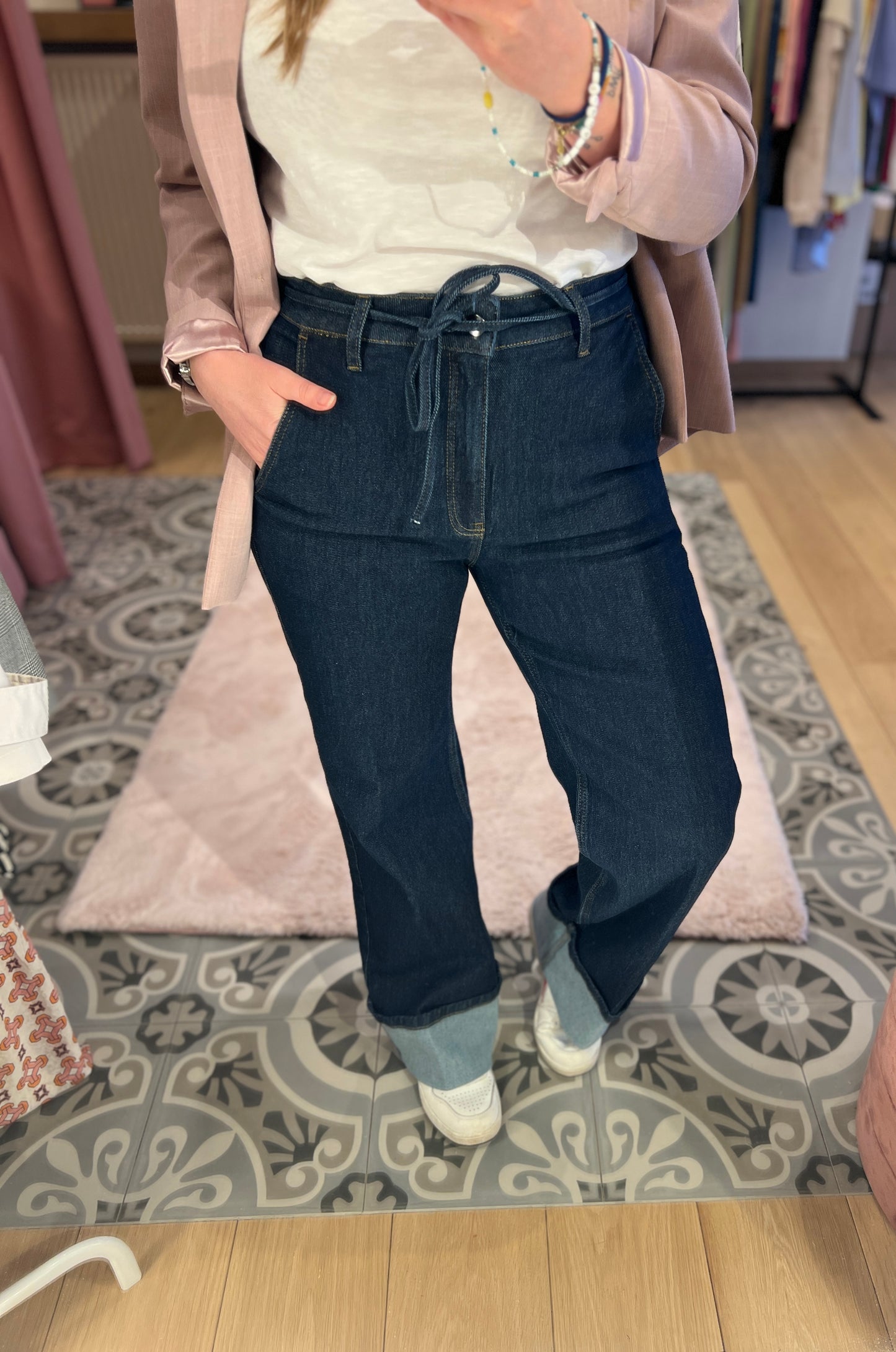 HubbyCC Reverse Ankle Jeans