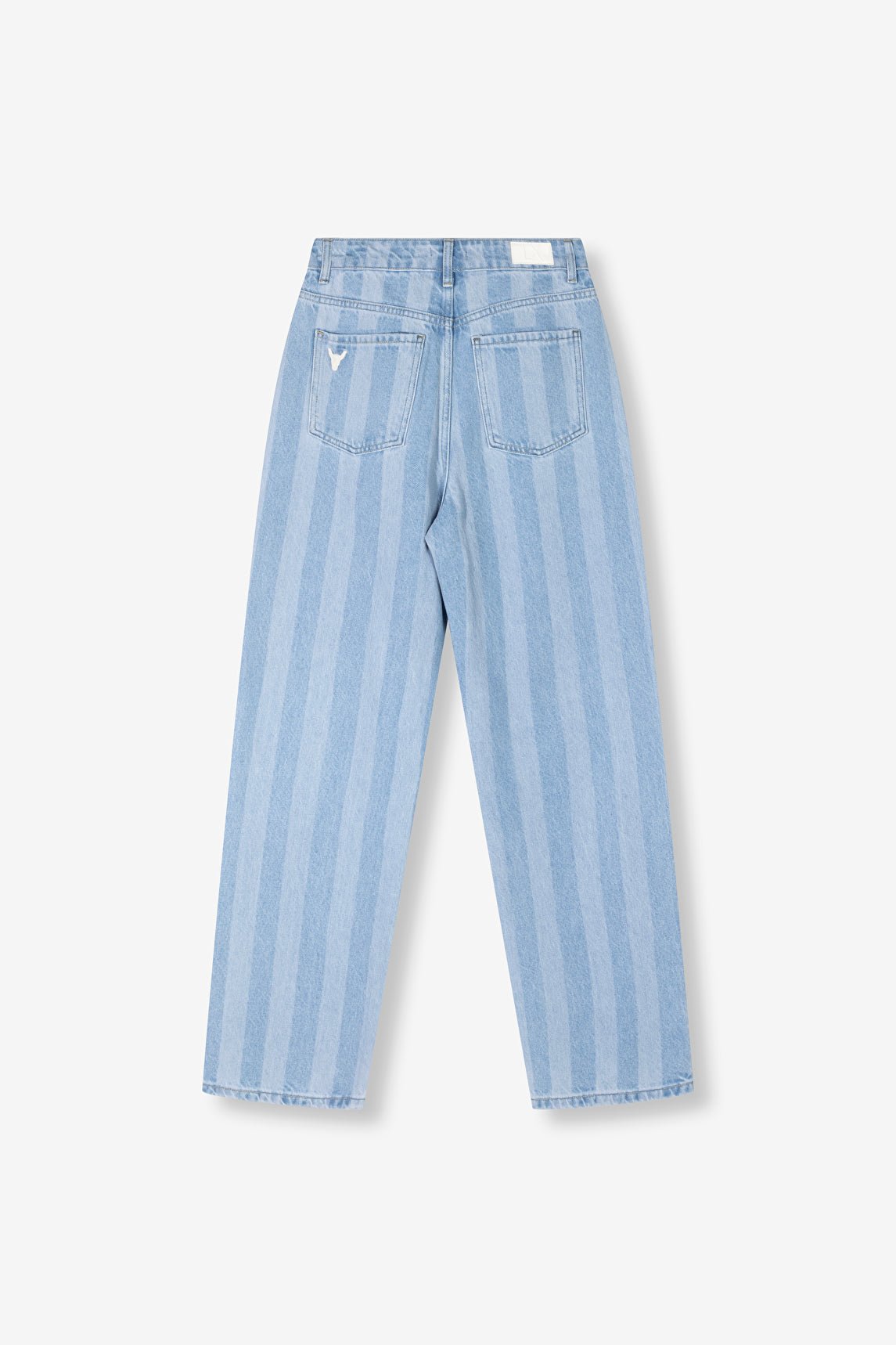 Woven Stripe Denim pants