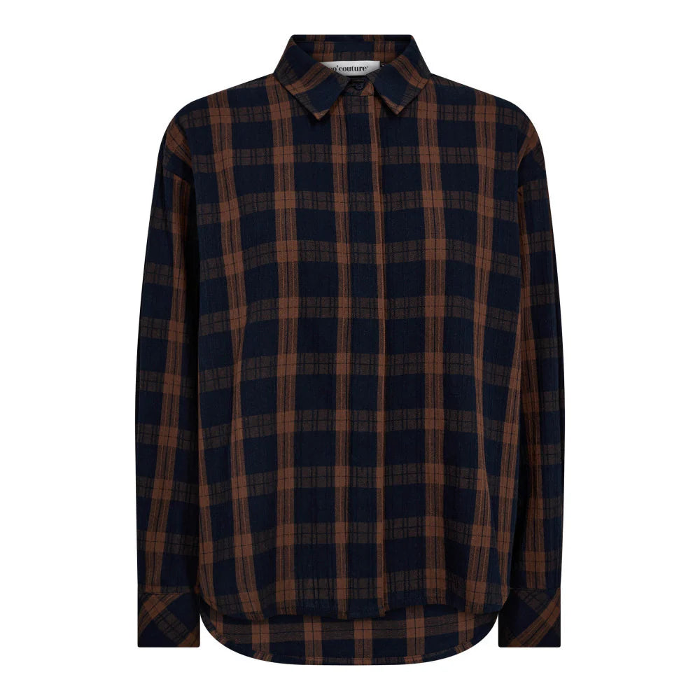 DixieCC Check Shirt Suntan