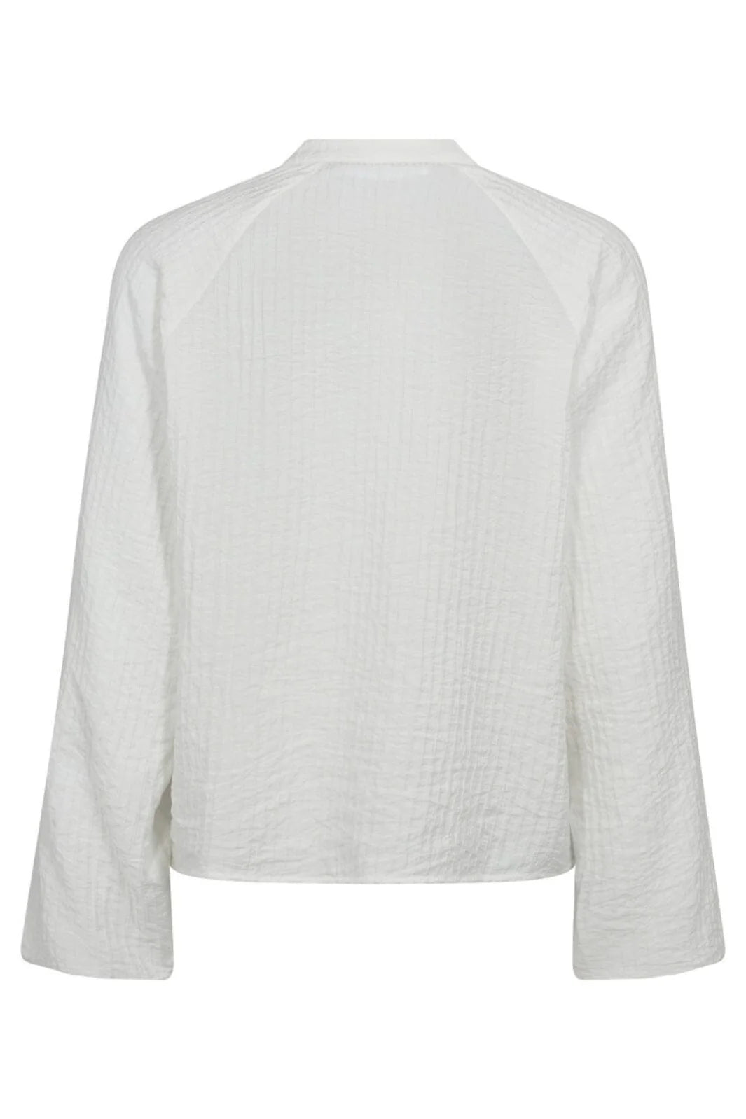 ShinaCC lace V-shirt Off White