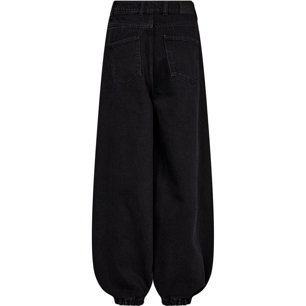Denim Harem Pant Black