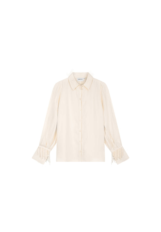 Pearl Blouse Cosy White