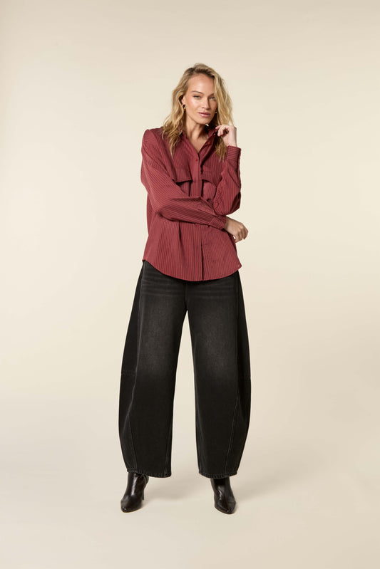 Jules Wide Balloon Jeans With