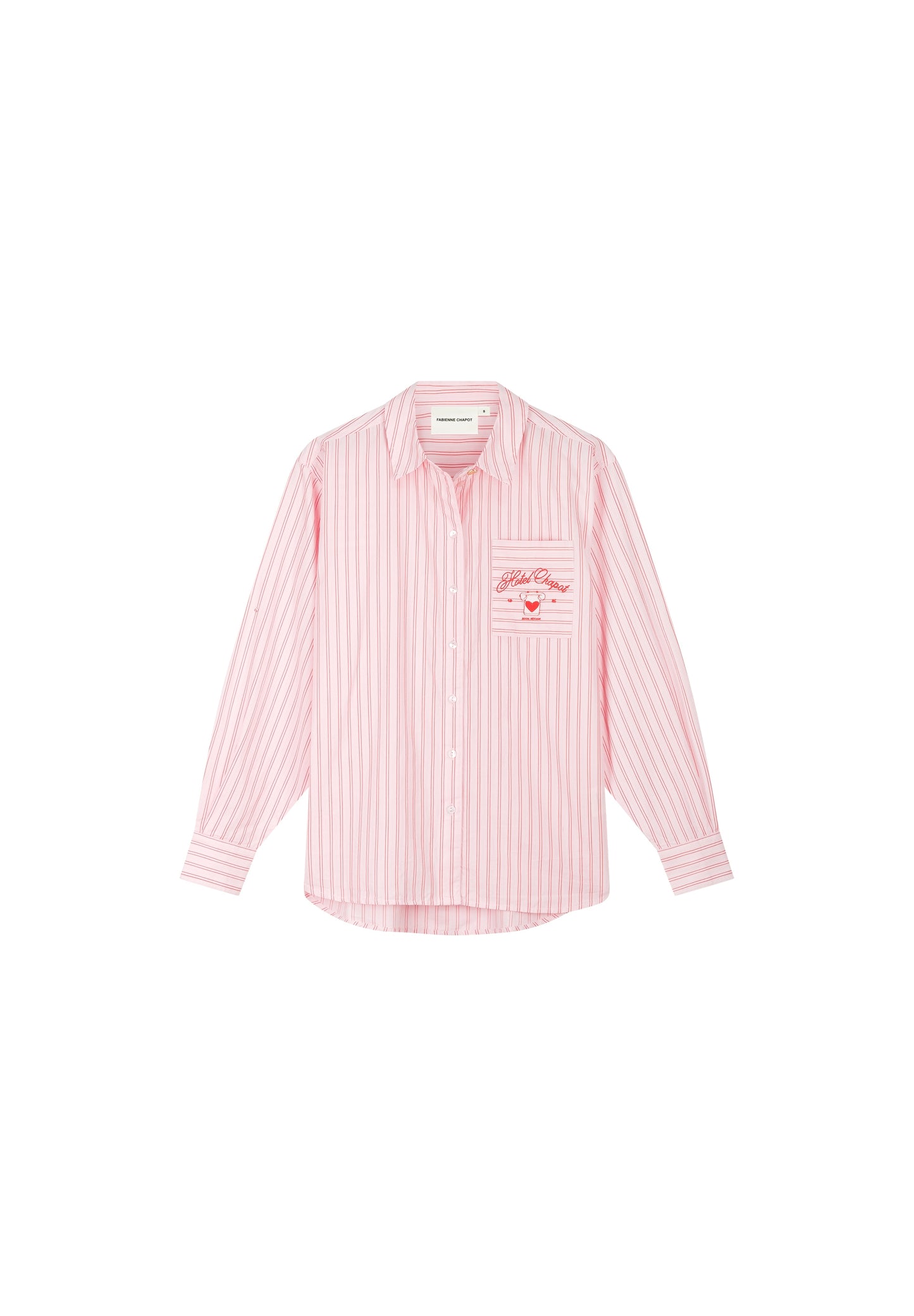 Alex Pink Stripe Blouse