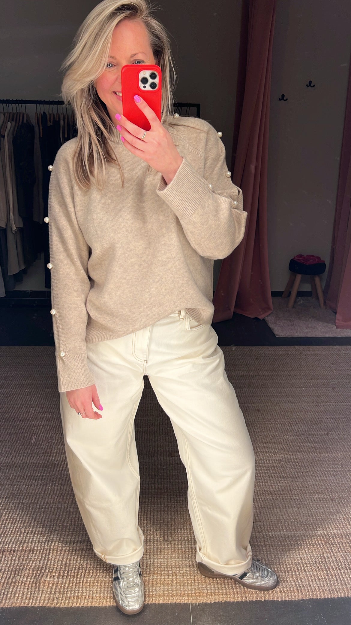 RovanCC Pearl Sleeve Knit