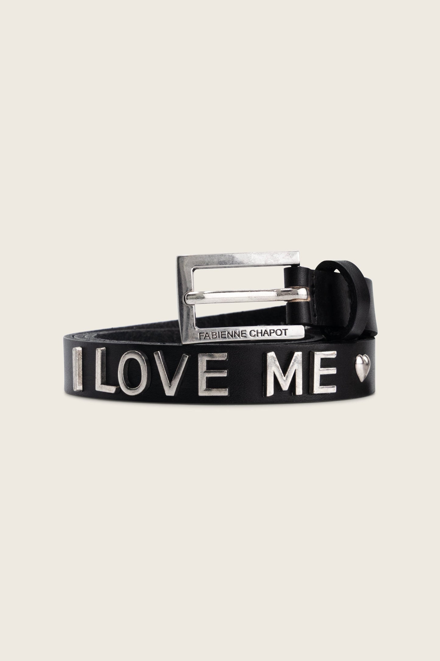 Studded Love Letter Belt