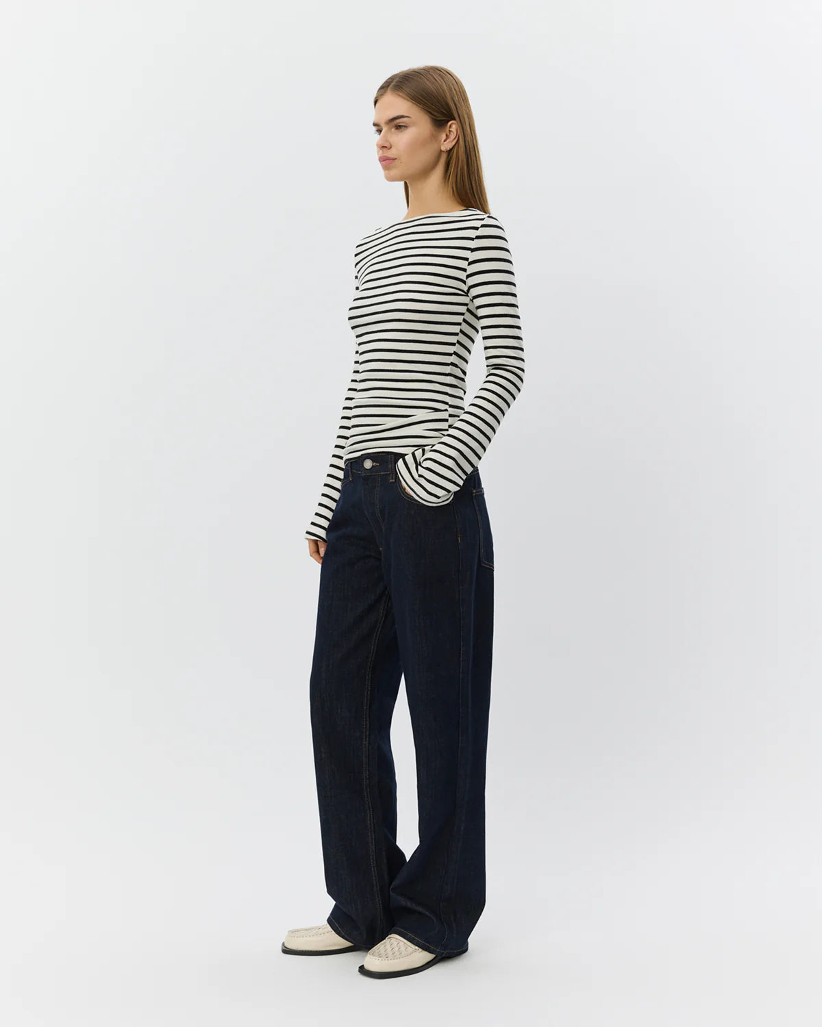 Cecesw Boat-Neck LS