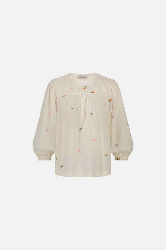 Bindi Top Cosy White