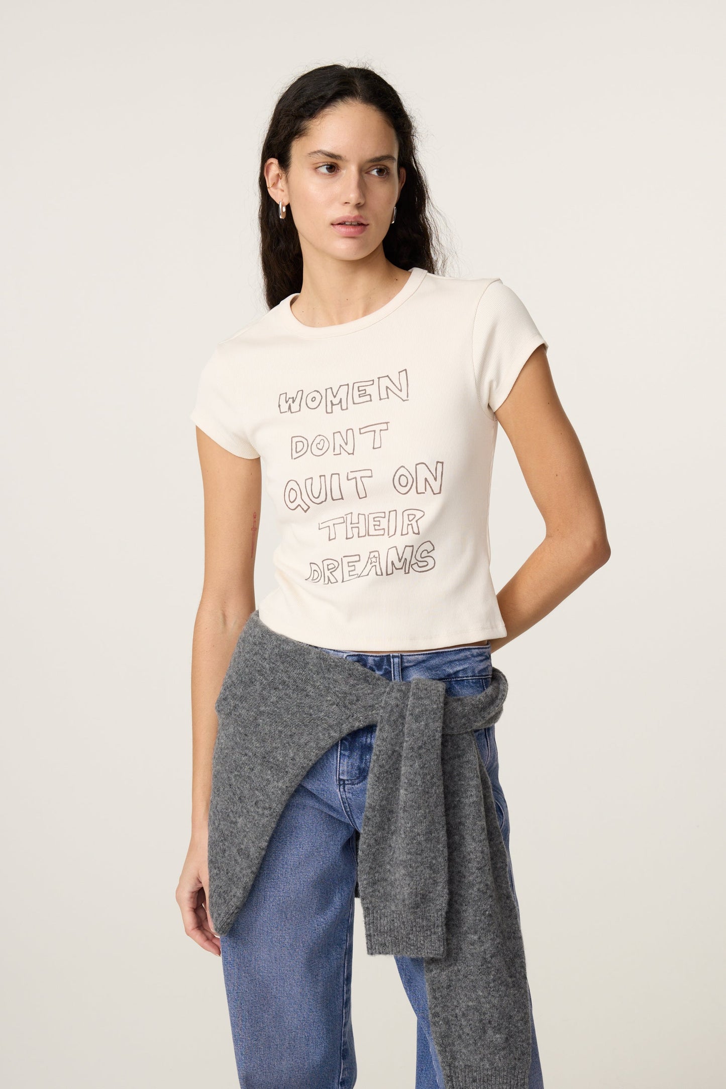 Gwen Slogan T-shirt