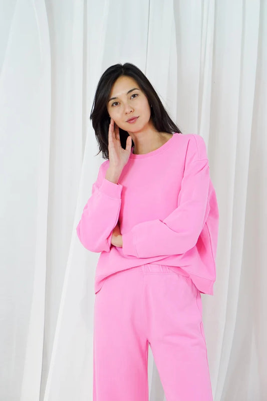 Manhattan Sweater Neon Pink