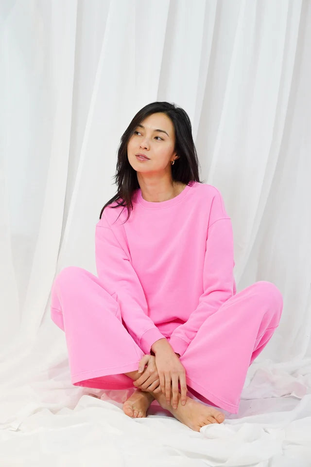 Manhattan Sweater Neon Pink