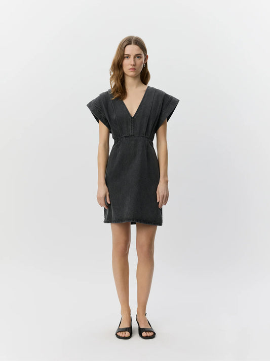 Enyasw Midi Denim Dress