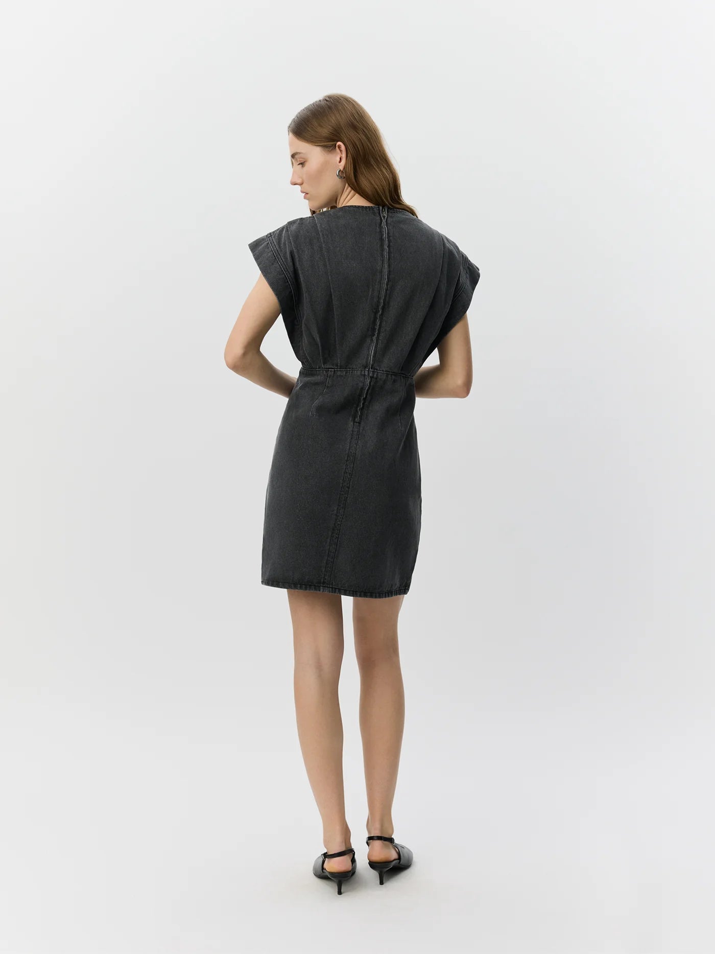 Enyasw Midi Denim Dress