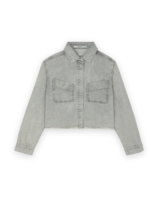 Cropped Denim Jacket