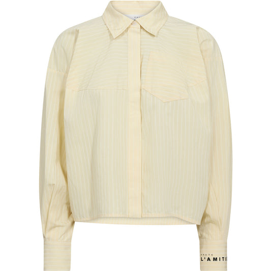 Sophie yellow Stripe Shirt