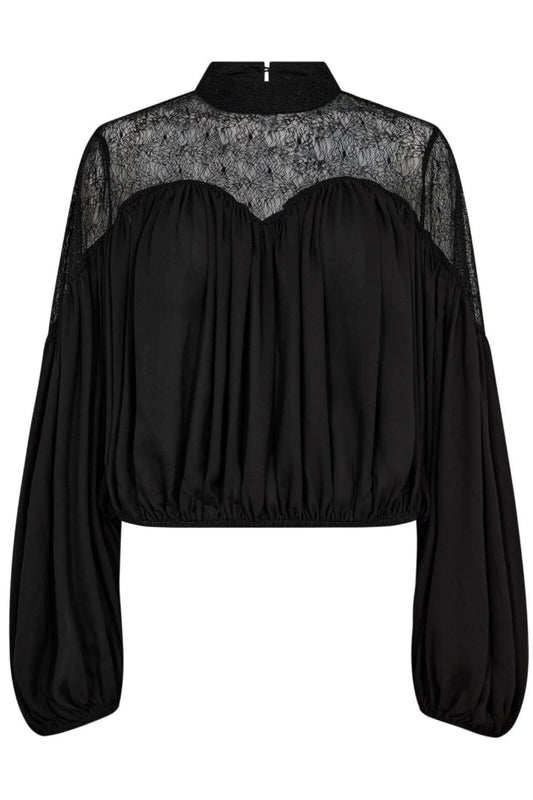 MingoCC Mix Lace Blouse