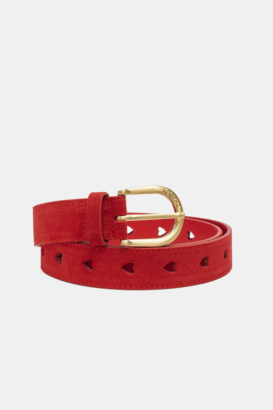 Cut it Out Heart Belt  Red Hot Chili