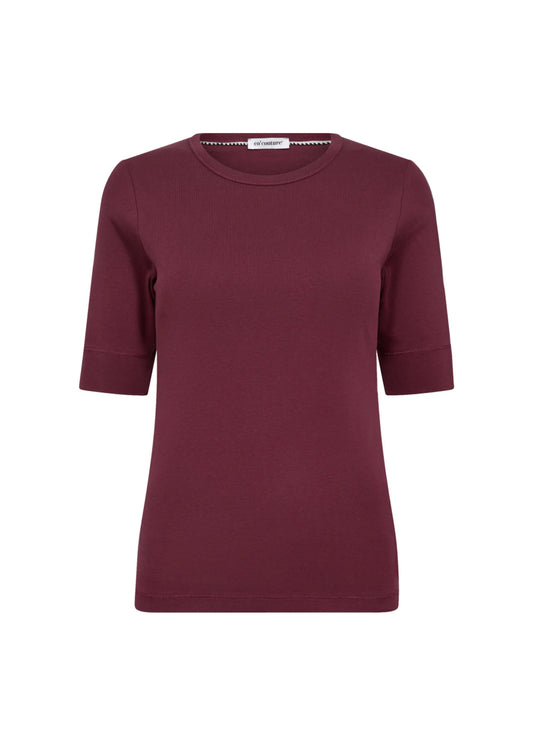 GrannyCC SS Tee Burgundy