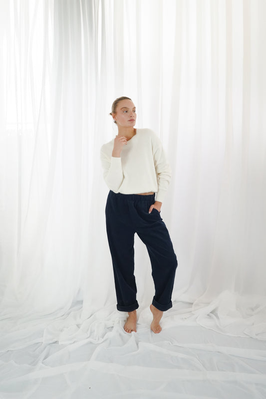 Houston Jogger Pants Navy Blue