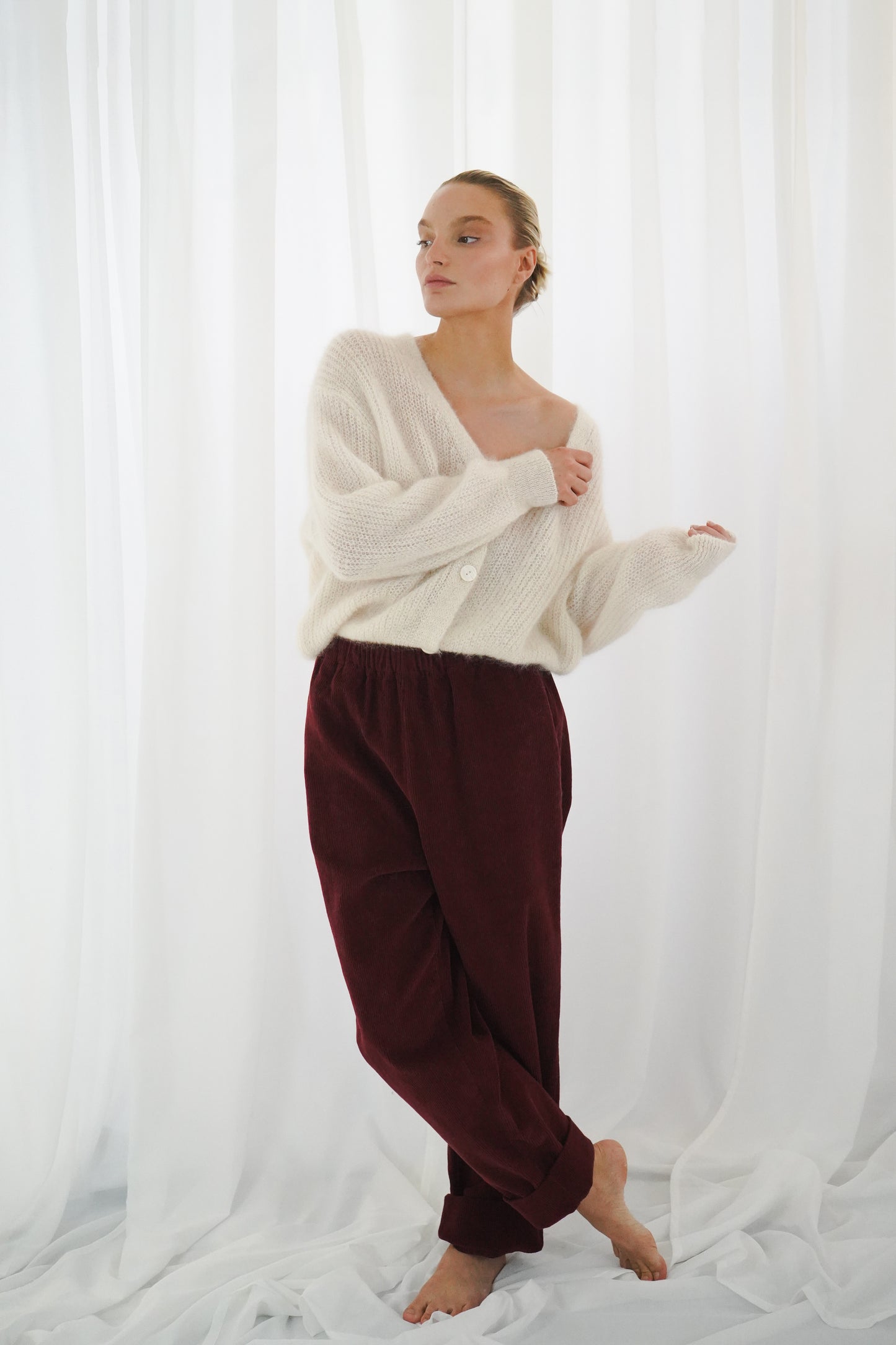 Houston Jogger Pants Burgundy
