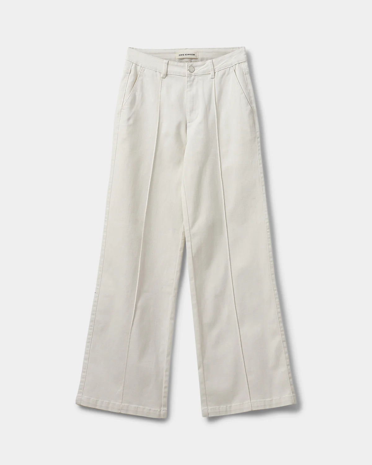 Carisw Mid Jeans Off White