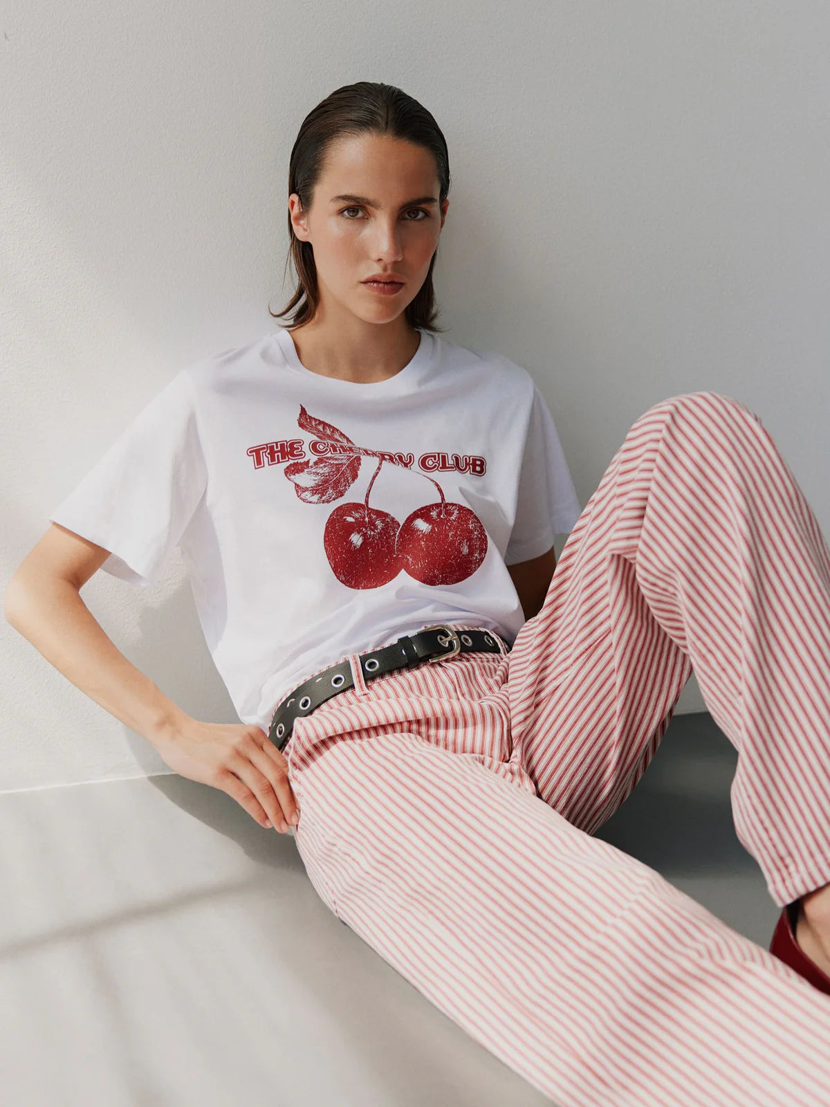 Luccasw Jeans  Red Striped