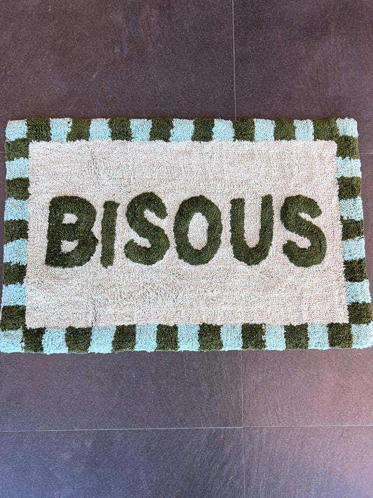Badkamer Mat "Bisous"