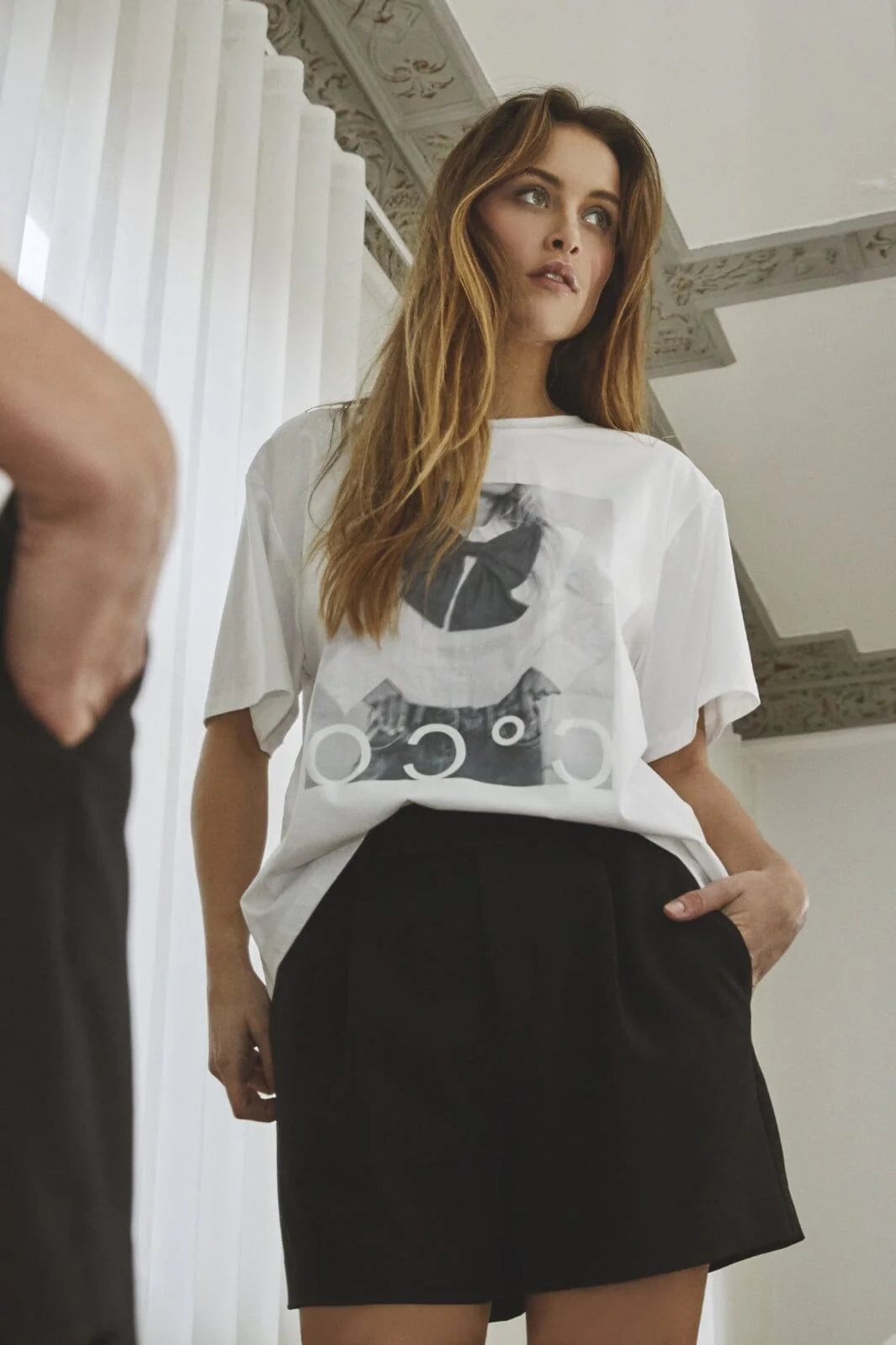 SiaraCC bow Oversized Tee