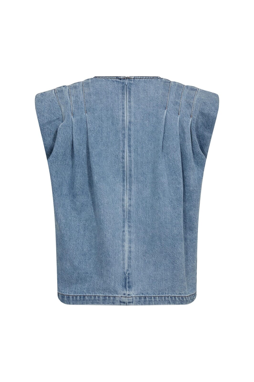 AsjaCC Wrap Denim Top