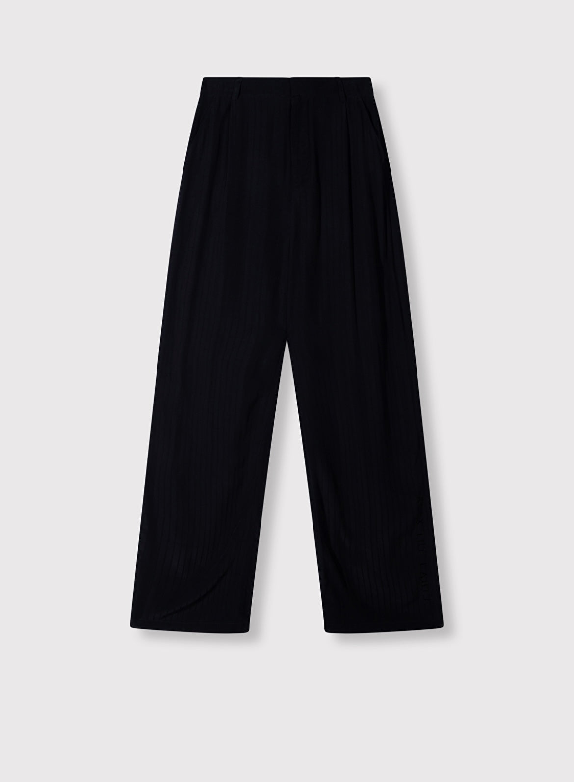 Woven Stripy Wide Leg