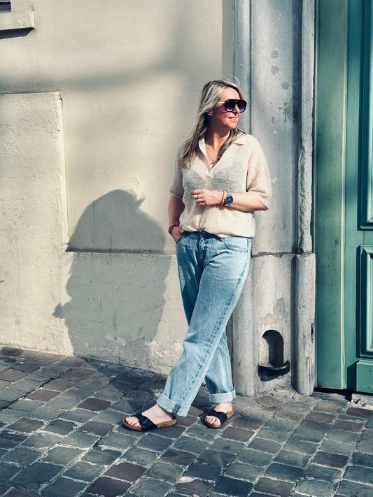 Acacia Polo Knit