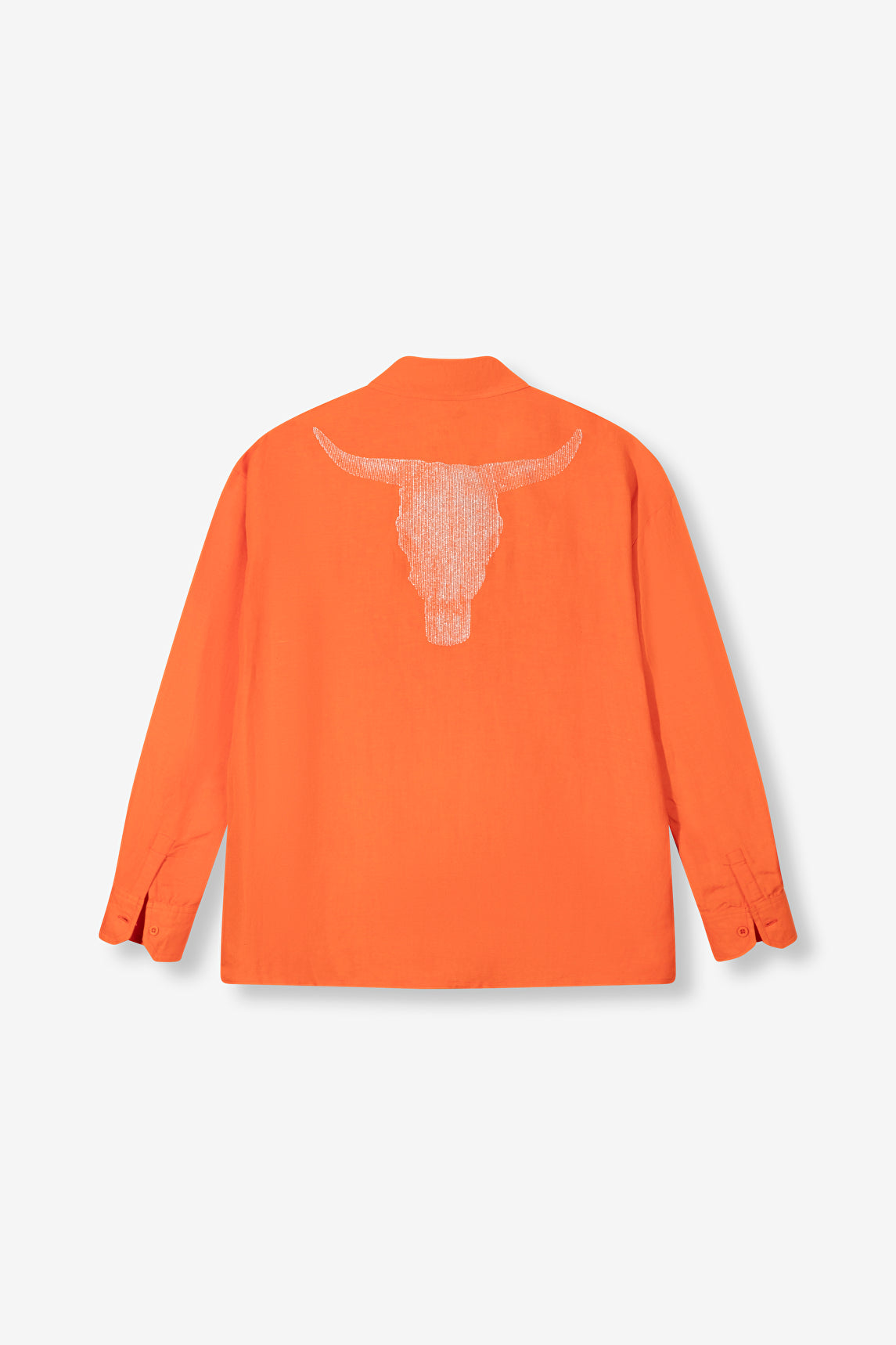Woven Oversized Linen Blouse