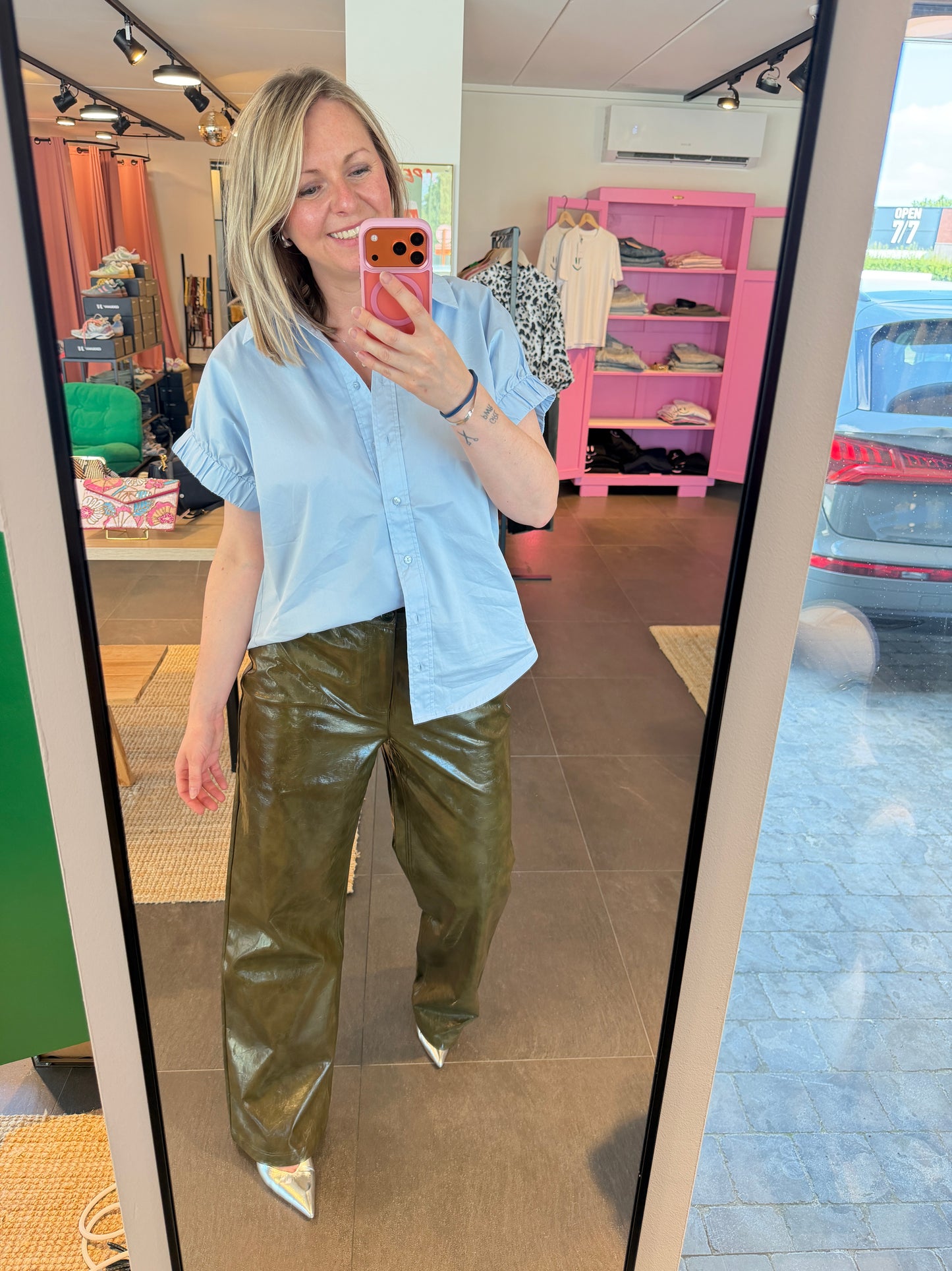PoppyCC Elastic Cuff SS Shirt