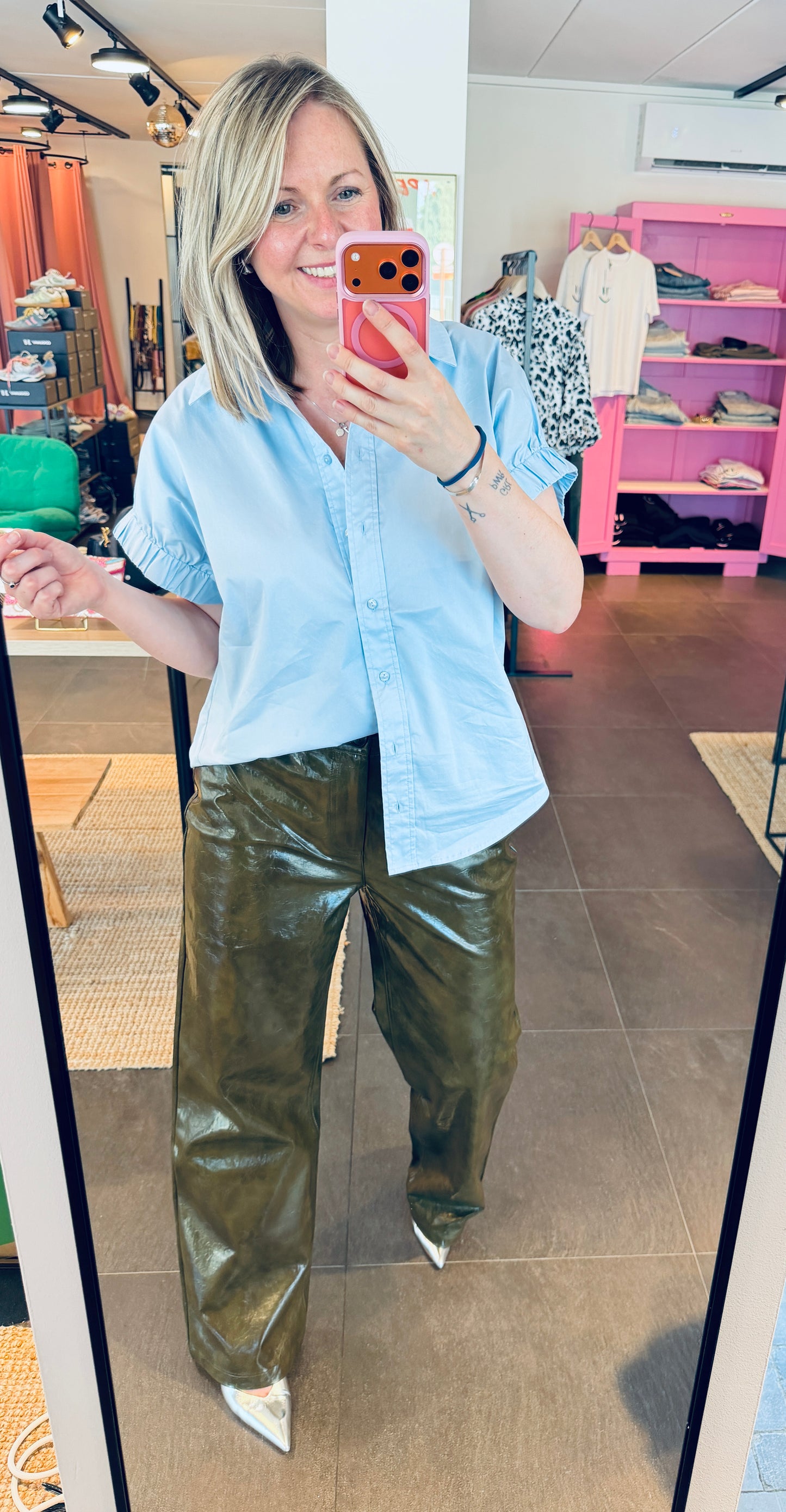PoppyCC Elastic Cuff SS Shirt