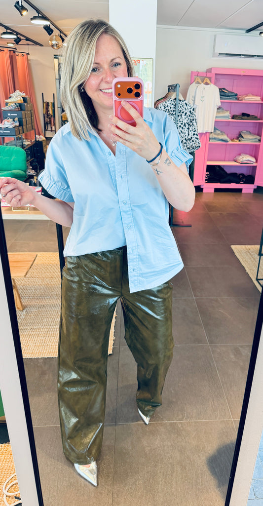 PoppyCC Elastic Cuff SS Shirt