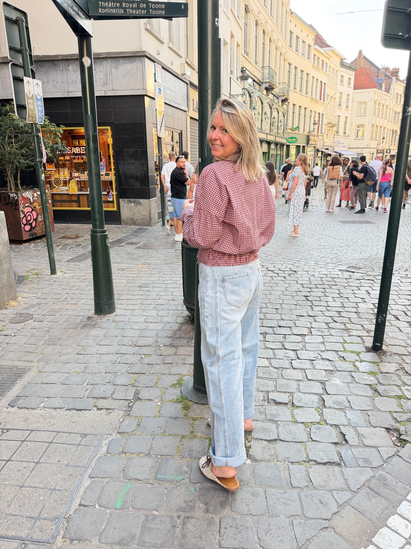 Musa Check Smock Shirt