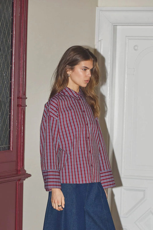 ReneeCC Check Cuff Shirt