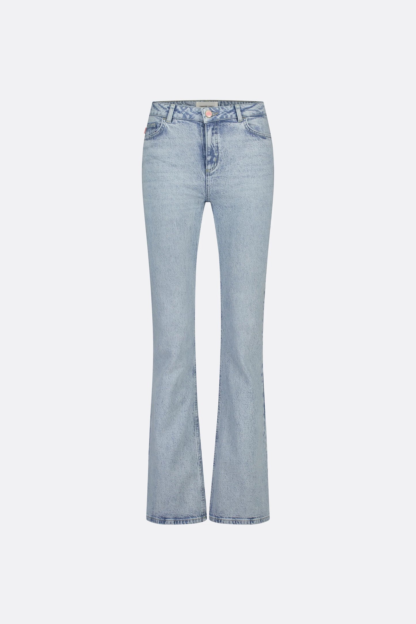 Eva Flare Jeans Light Blue Tinted