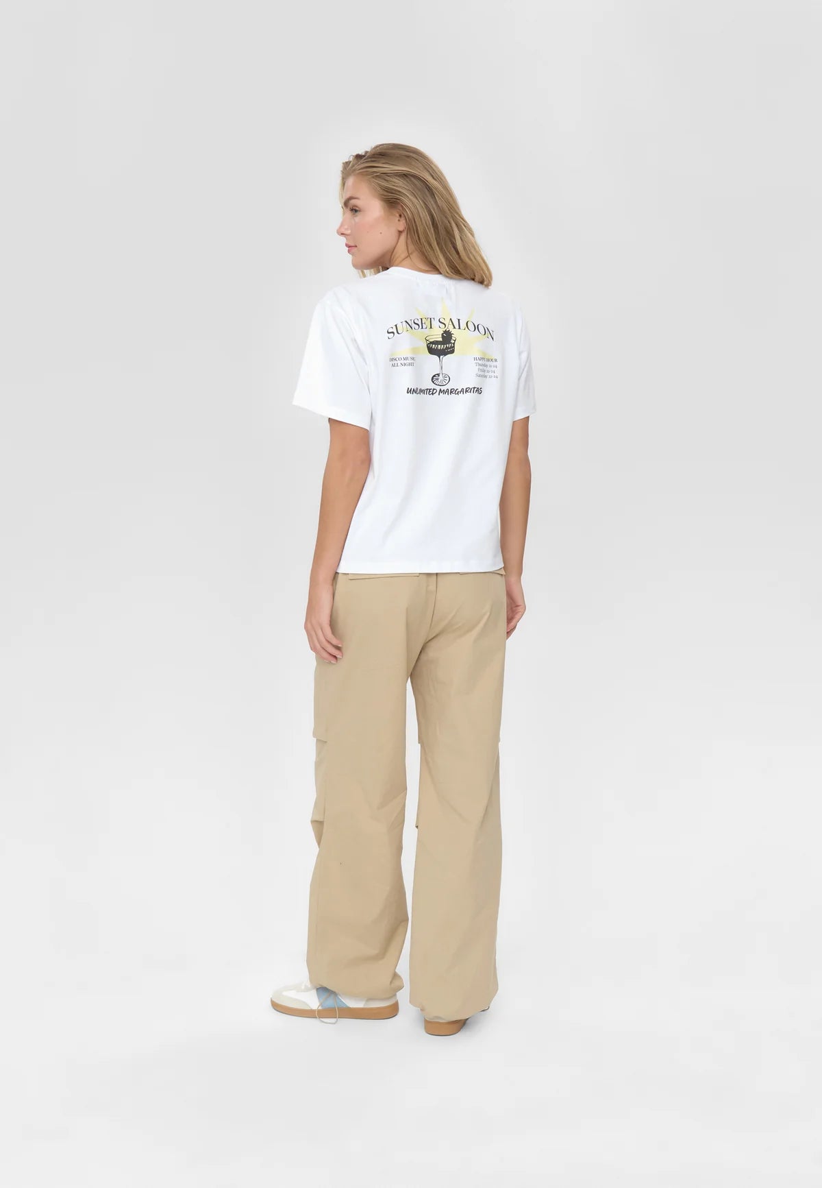 Kiana Tee  Bright White