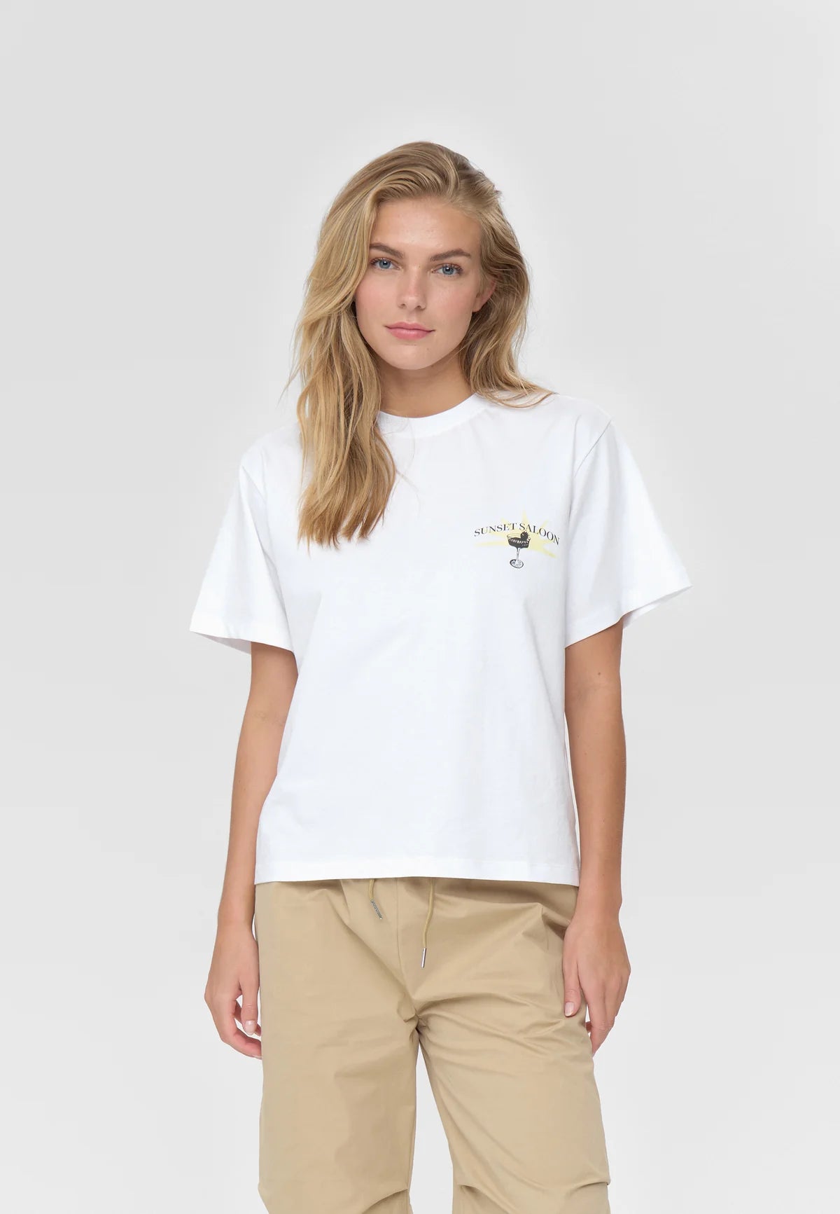 Kiana Tee  Bright White